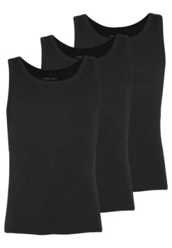 Pier One 3 Pack - Undershirt - Black