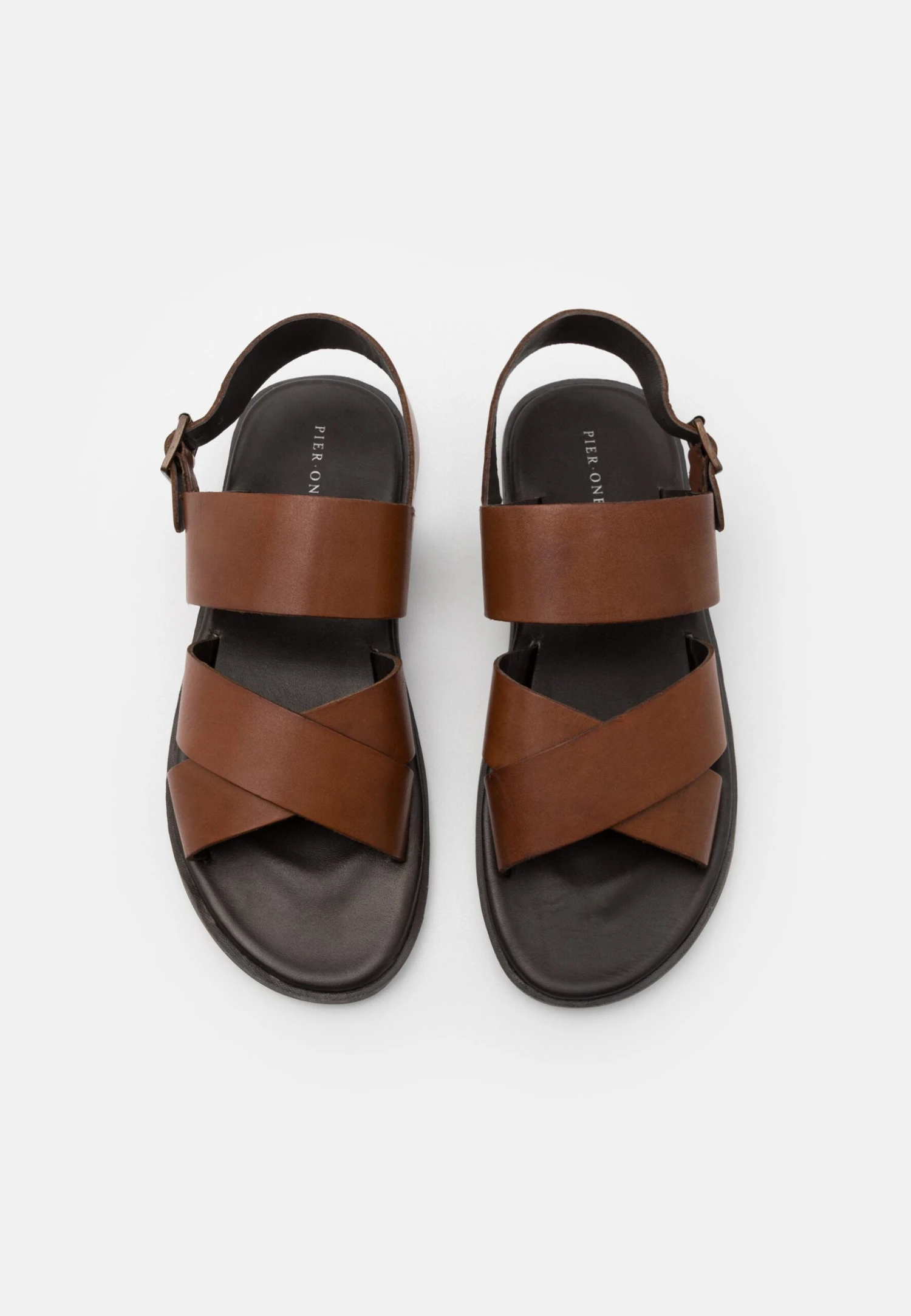 Pier One Unisex - Sandals - Cognac 6 Pier One Unisex - Sandals - Cognac - Image 6