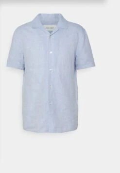 Pier One Shirt - Light Blue -Pier One 0e86294858684c7d9f26061655781eed
