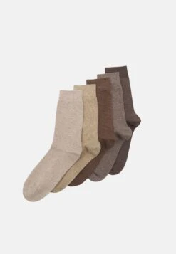 Pier One 5Pack - Socks - Light Brown