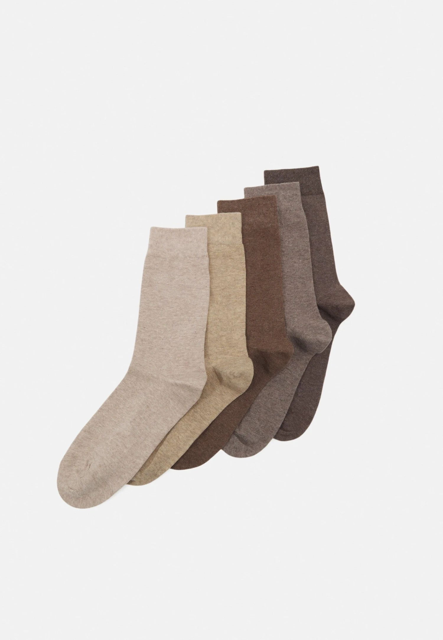 Pier One 5Pack - Socks - Light Brown 1 Pier One 5Pack - Socks - Light Brown