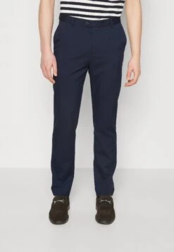 Pier One Trousers - Dark Blue
