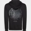 Pier One Hoodie Circle Back - Sweatshirt - Black