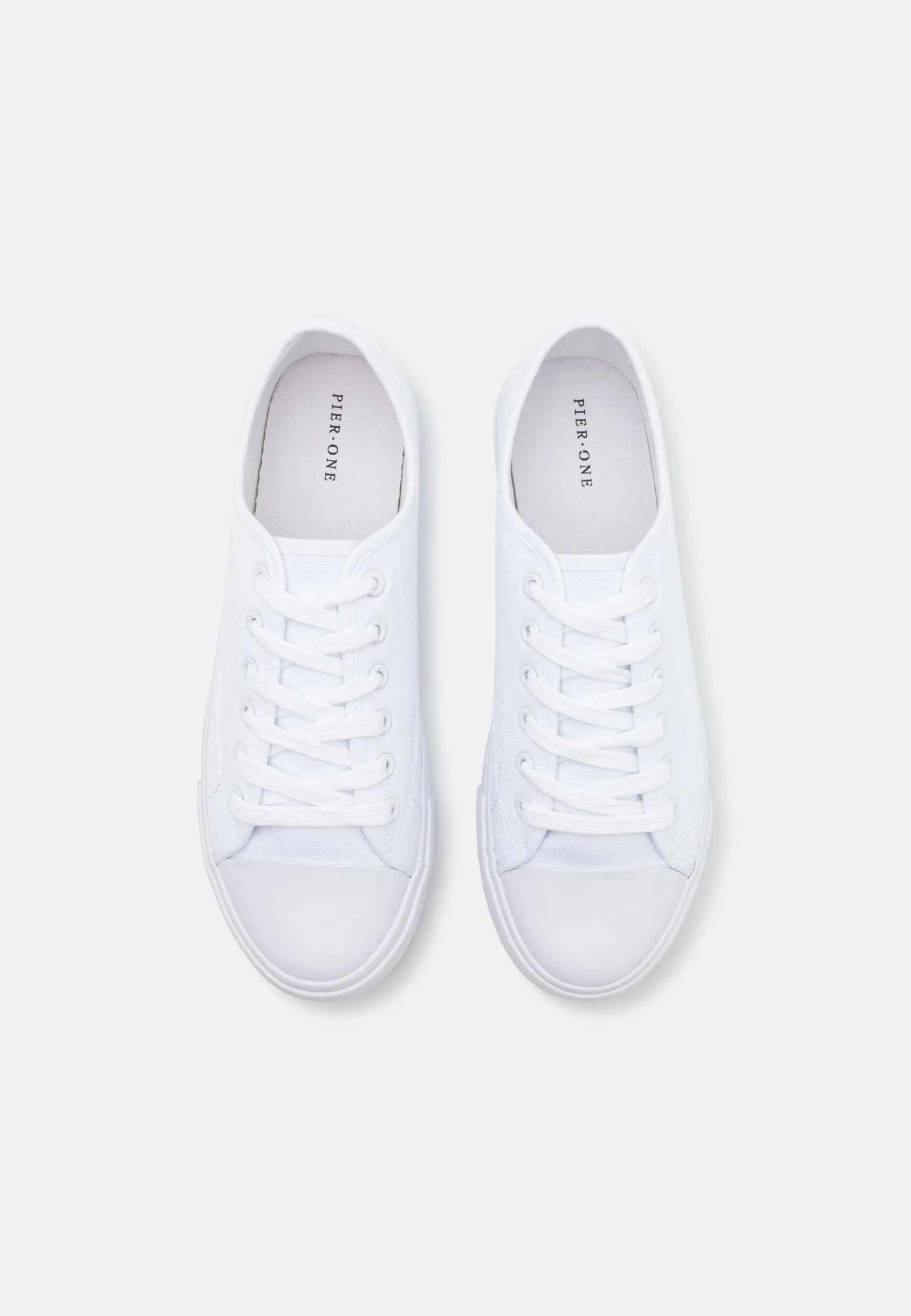 Pier One Unisex - Trainers - White 4 Pier One Unisex - Trainers - White - Image 4