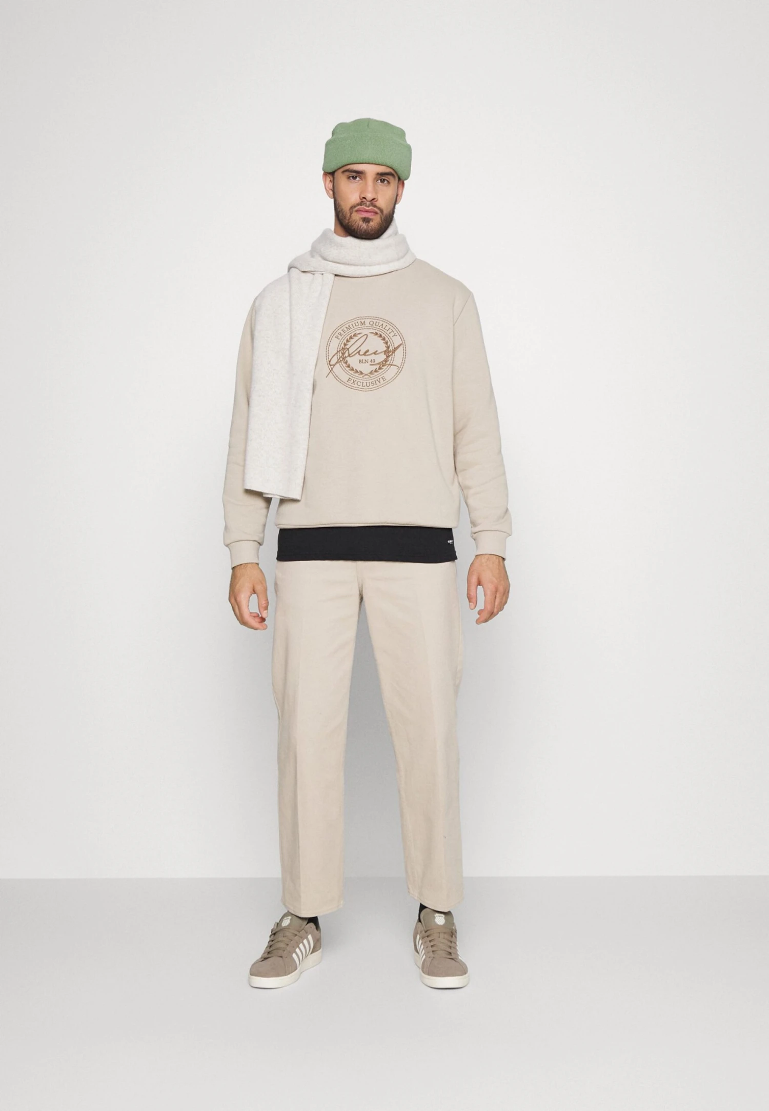 Pier One Sweatshirt - Beige 2 Pier One Sweatshirt - Beige - Image 2