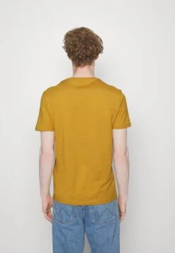 Pier One 5 Pack - Basic T-Shirt - Mottled Dark Blue/Yellow/Orange -Pier One 25a10c97d5174235bcff1376de8d17fa