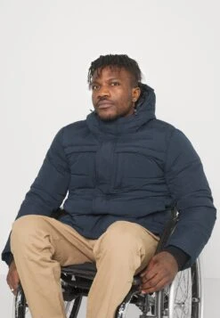 Pier One Winter Jacket - Dark Blue -Pier One 27b92c909aa64de9bdef452c8ab0d0f1