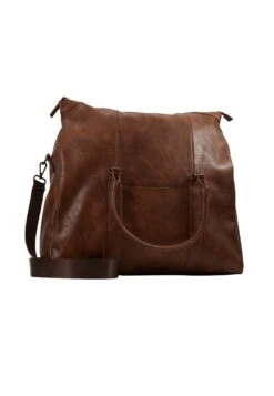 Pier One Unisex - Weekend Bag - Dark Brown -Pier One 27c8154c7bcc410d82dda3f5f15abf98