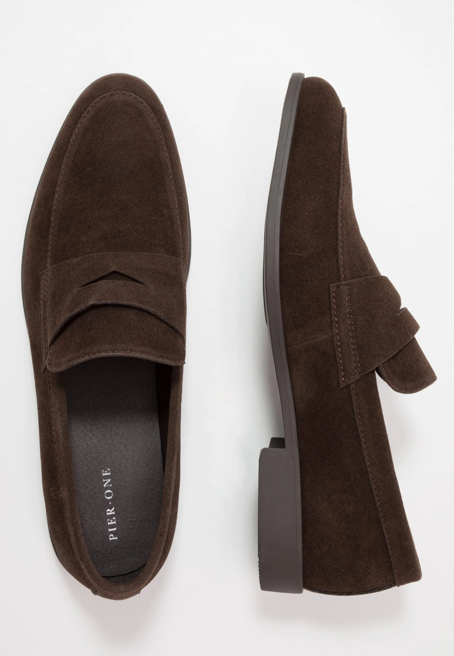 Pier One Smart Slip-Ons - Brown 2 Pier One Smart Slip-Ons - Brown - Image 2