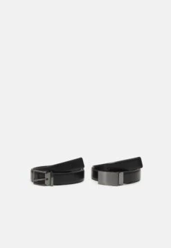Pier One 2Pack Unisex - Belt -Black
