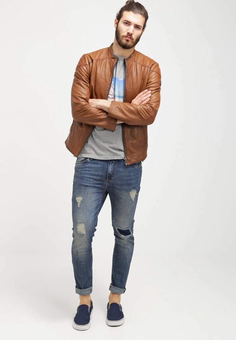 Pier One Slim Fit Jeans - Destroyed Denim 2 Pier One Slim Fit Jeans - Destroyed Denim - Image 2