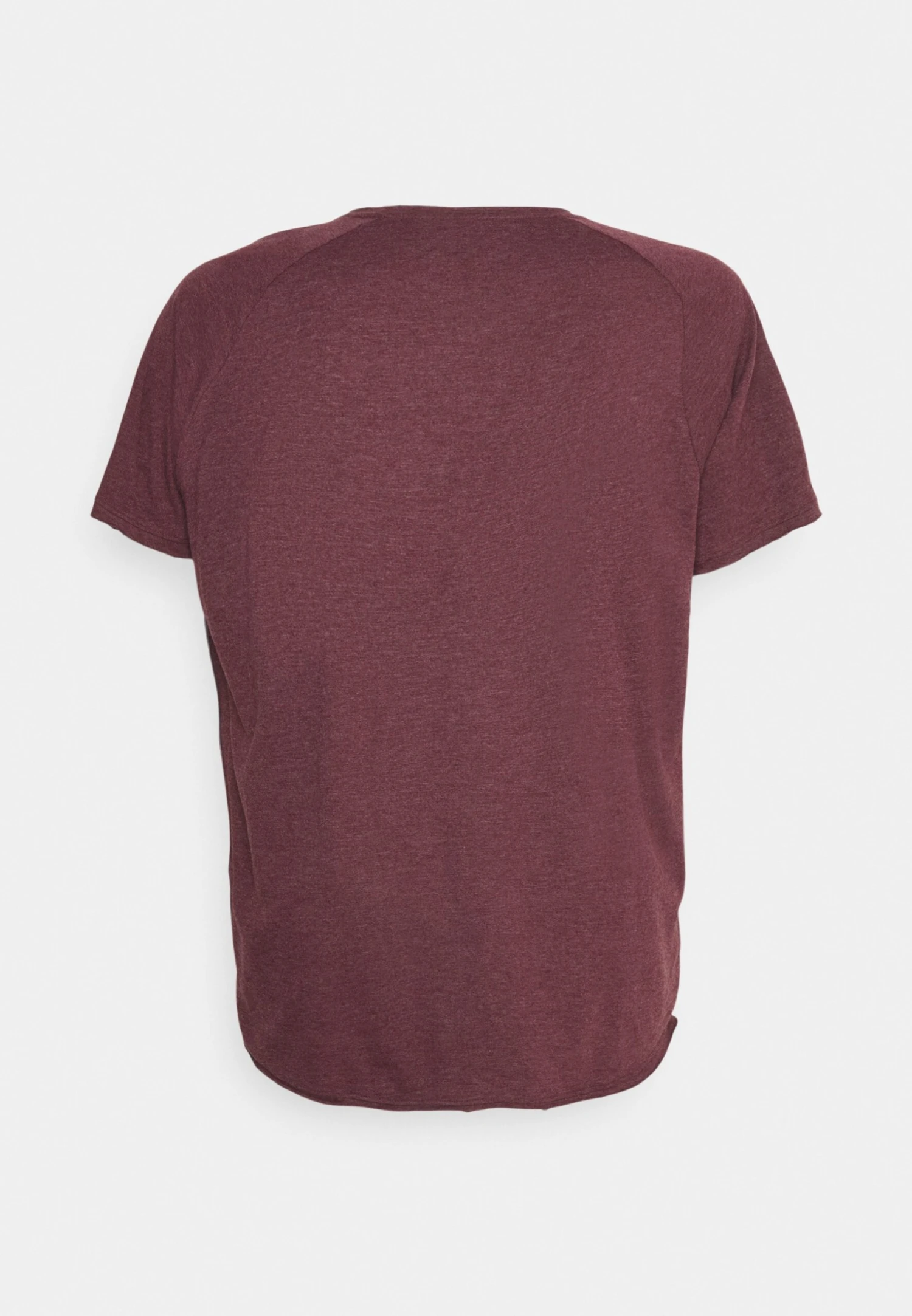 Pier One Plus Size - Basic T-Shirt - Bordeaux 2 Pier One Plus Size - Basic T-Shirt - Bordeaux - Image 2