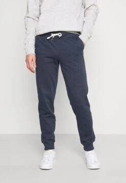 Pier One 2 Pack - Tracksuit Bottoms - Mottled Light Grey/Mottled Dark Blue -Pier One 349b497c56204b4e8b971dc3dc920c4c