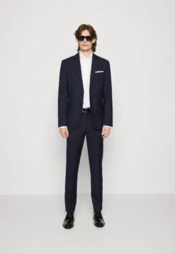 Pier One Set - Suit - Dark Blue