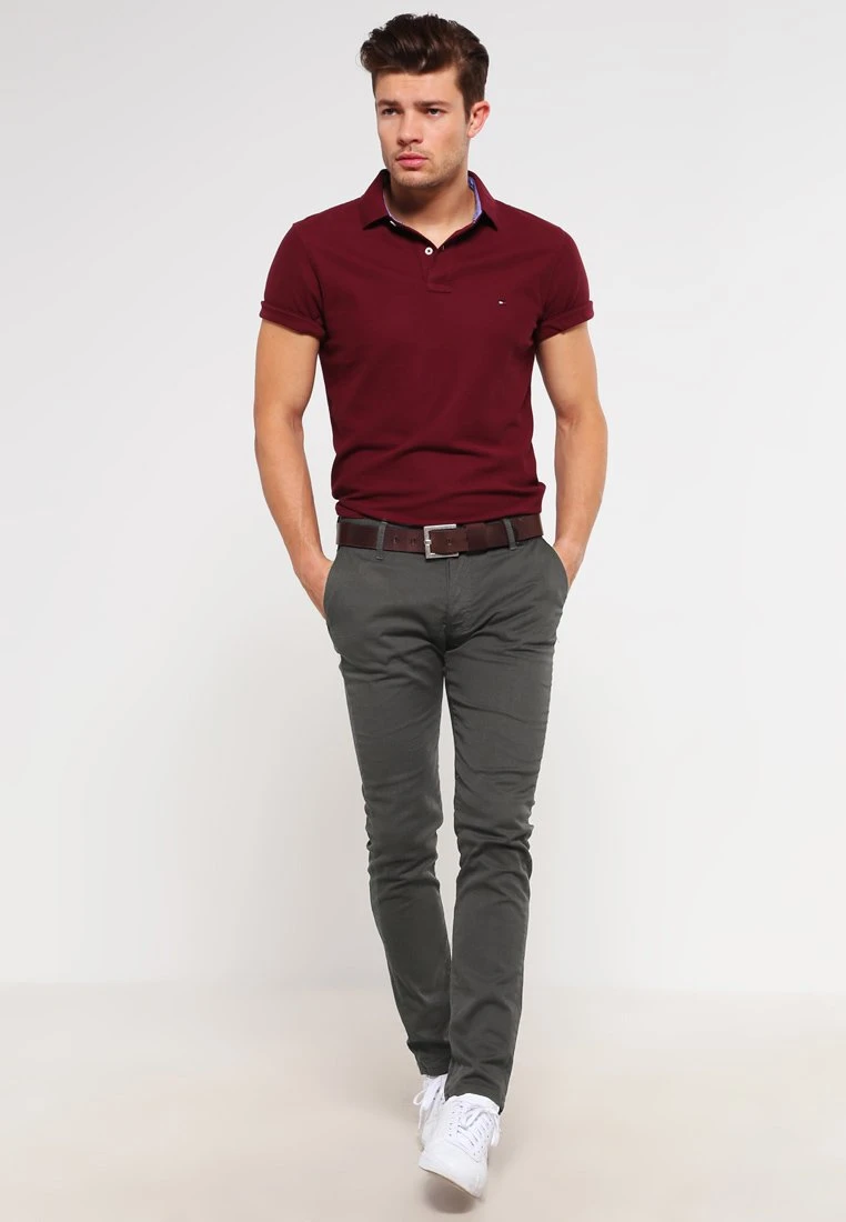 Pier One Chinos - Dark Grey 2 Pier One Chinos - Dark Grey - Image 2