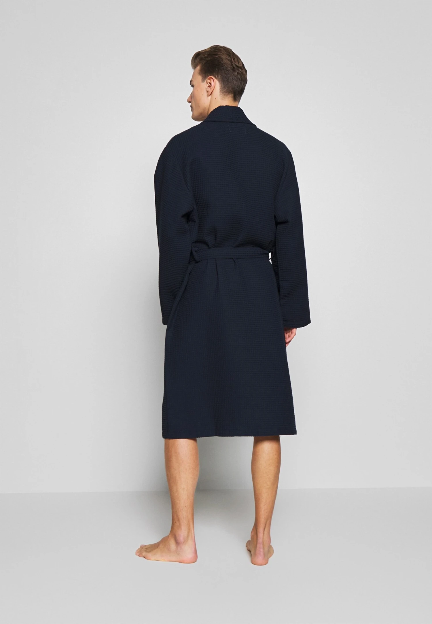 Pier One Dressing Gown - Dark Blue 3 Pier One Dressing Gown - Dark Blue - Image 3