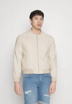 Pier One Bomber Jacket - Beige