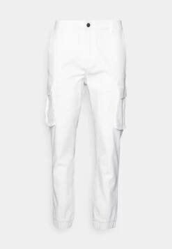 Pier One Cuffed Skinny Trouser- Cargo Trousers - White 8 Pier One Cuffed Skinny Trouser- Cargo Trousers - White -Pier One 4e3aede249bc4129bbf969f1fa9be9f5