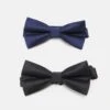 Pier One 2 Pack - Bow Tie - Black/Dark Blue
