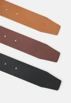 Pier One 3 Pack Unisex - Belt - Black/Brown/Cognac 6 Pier One 3 Pack Unisex - Belt - Black/Brown/Cognac -Pier One 5093dbbd357b48f4906cc633ff9bf4ec