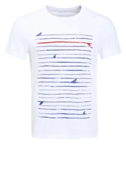 Pier One Print T-Shirt - White -Pier One 537b55fa904246f7a8a803f53d014564