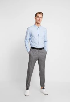 Pier One 2 Pack - Formal Shirt - White/Light Blue