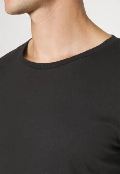 Pier One 2 Pack - Long Sleeved Top - Black/Mottled Dark Grey -Pier One 58d184c68d6a4efb93849263615dae84