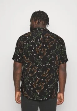 Pier One Asian Print Resort - Shirt -Black -Pier One 5a6accf28057487eb93c99474306228a