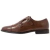 Pier One Smart Slip-Ons - Cognac