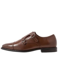 Pier One Smart Slip-Ons - Cognac
