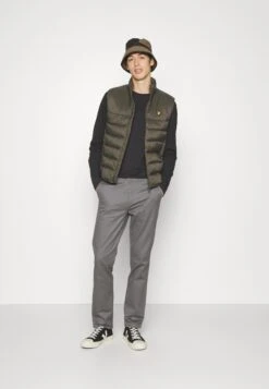 Pier One 5 Pack - Long Sleeved Top - White/Dark Green/Light Green/Black