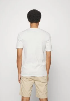 Pier One Slim Fit Ribbed T-Shirt 2 Pack - Basic T-Shirt - White/Black -Pier One 6008c49847fe4ce7acc68f2ad6e5f586