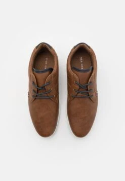 Pier One Casual Lace-Ups - Cognac/White -Pier One 640bfce7340948fdabf914861e9bbb2b