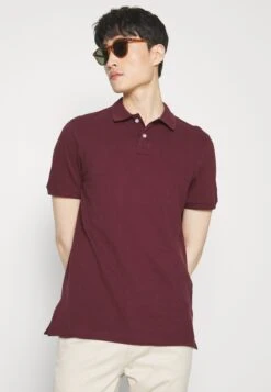Pier One Basic - Polo Shirt - Bordeaux -Pier One 658fe4395eaf4d7eb0f55a7eb74fccae