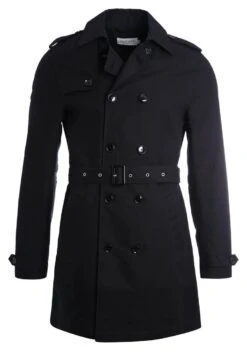 Pier One Trenchcoat - Black -Pier One 6a3f37d35fcd49698d51c0ae73c66b76