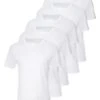 Pier One 5 Pack - Basic T-Shirt - White