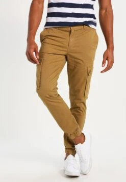 Pier One Cargo Trousers - Camel