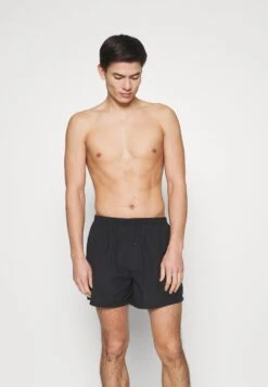 Pier One 5 Pack - Boxer Shorts - Black/Khaki/Dark Grey