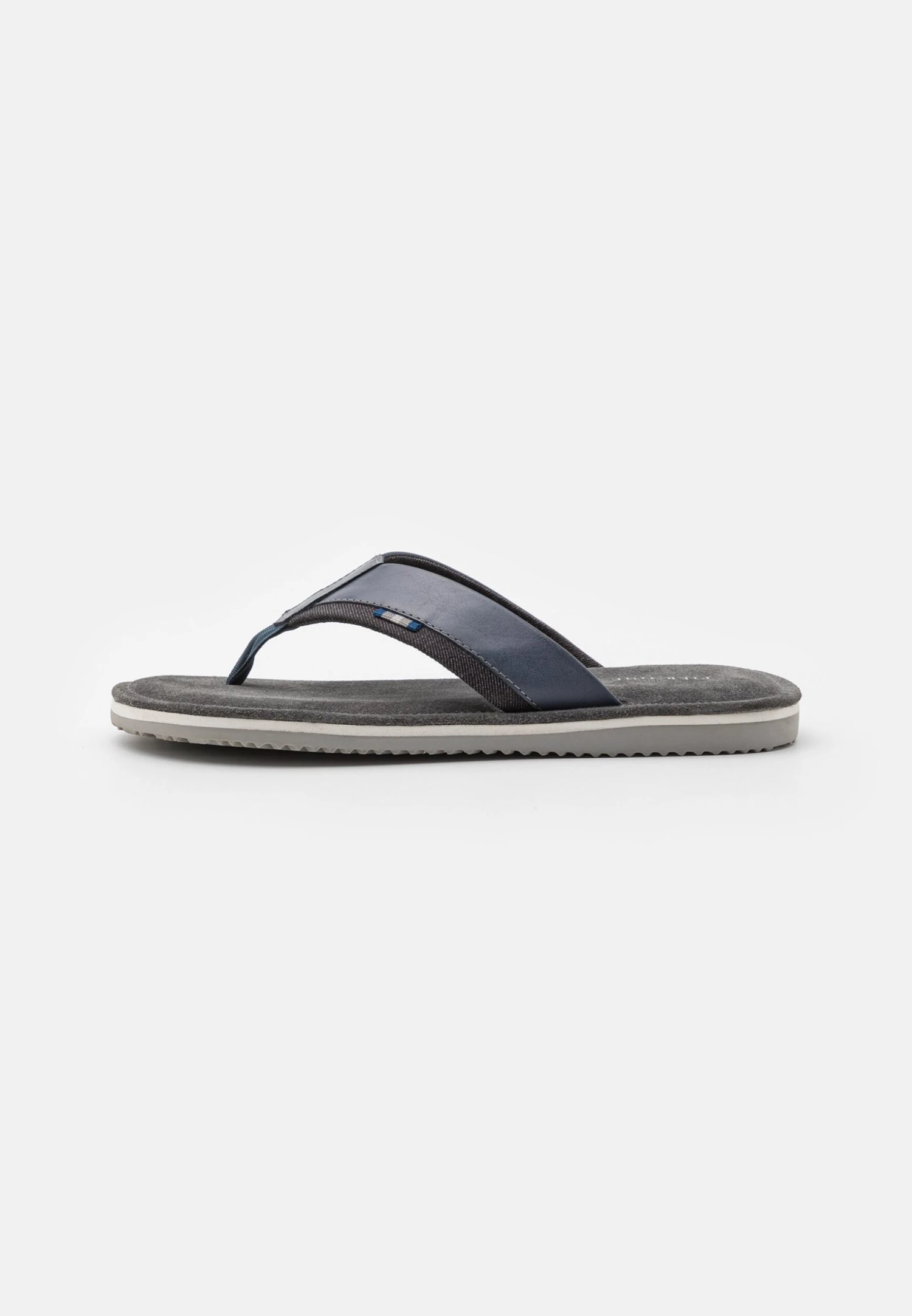 Pier One Leather - T-Bar Sandals - Blue 1 Pier One Leather - T-Bar Sandals - Blue