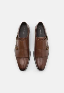 Pier One Leather - Smart Slip-Ons - Brown -Pier One 7355b4d3f8fb4341903b9f3ad401e287