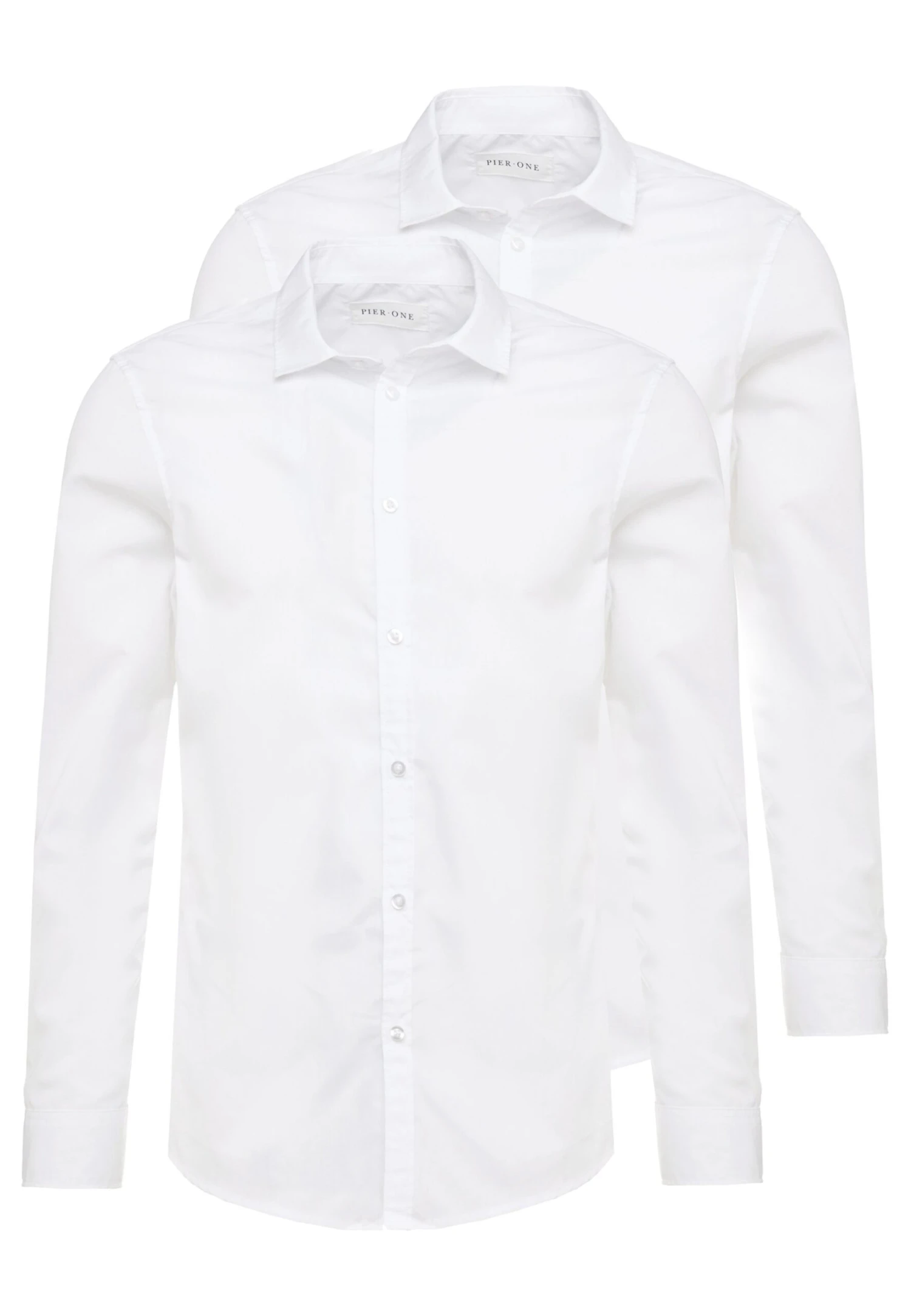 Pier One 2 Pack - Formal Shirt - White 5 Pier One 2 Pack - Formal Shirt - White - Image 5