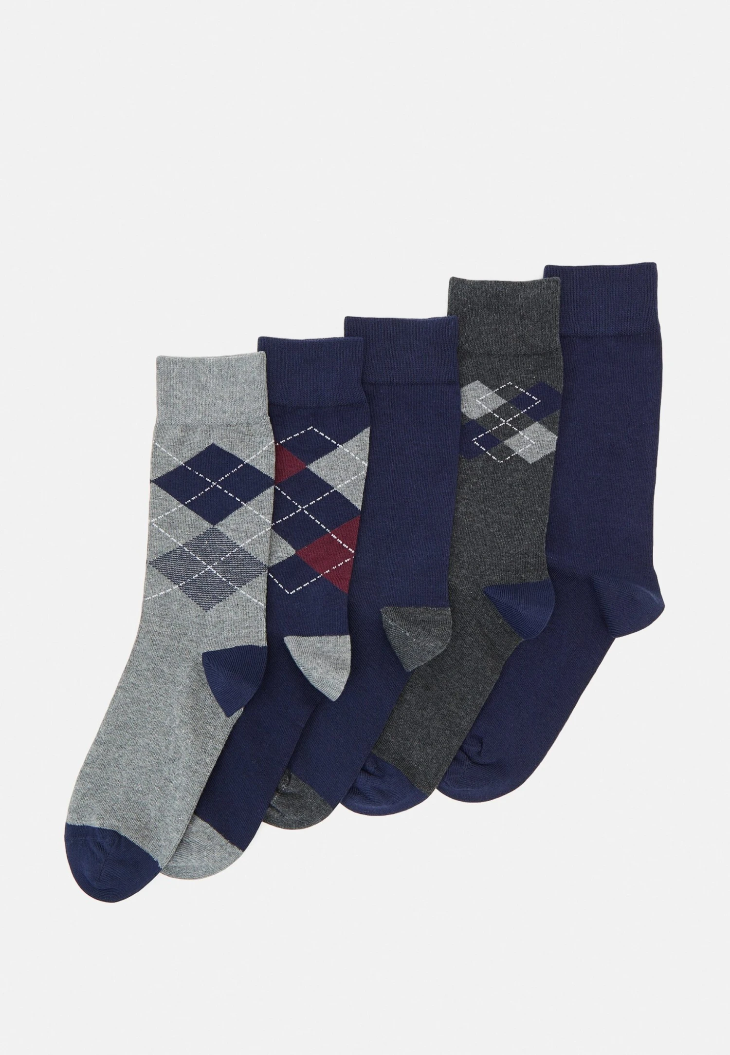 Pier One 5 Pack - Socks - Dark Blue 1 Pier One 5 Pack - Socks - Dark Blue