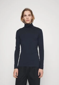 Pier One 2 Pack - Long Sleeved Top - Bordeaux/Dark Blue -Pier One 84af5f1b546f4cf78d1fd323b259e07e