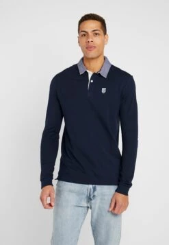 Pier One Collar Rugby - Polo Shirt - Dark Blue