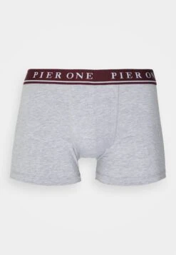 Pier One 5 Pack - Pants - Bordeaux/Mottled Grey 8 Pier One 5 Pack - Pants - Bordeaux/Mottled Grey -Pier One 8798162d0ce745f0998190a914ff7dd6