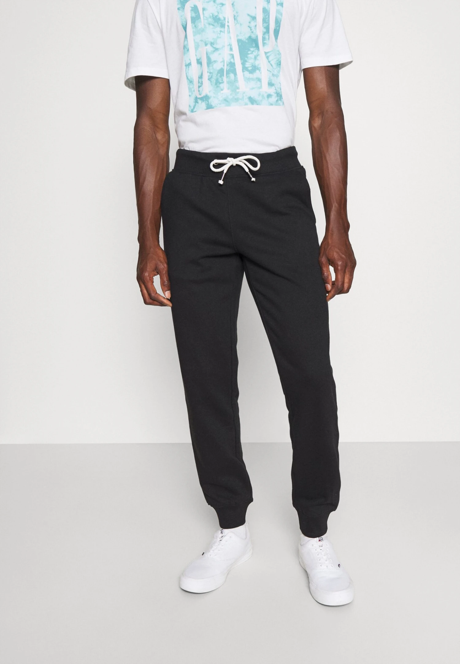 Pier One 3 Pack - Tracksuit Bottoms - Mottled Light Grey/Mottled Dark Blue/Black 2 Pier One 3 Pack - Tracksuit Bottoms - Mottled Light Grey/Mottled Dark Blue/Black - Image 2