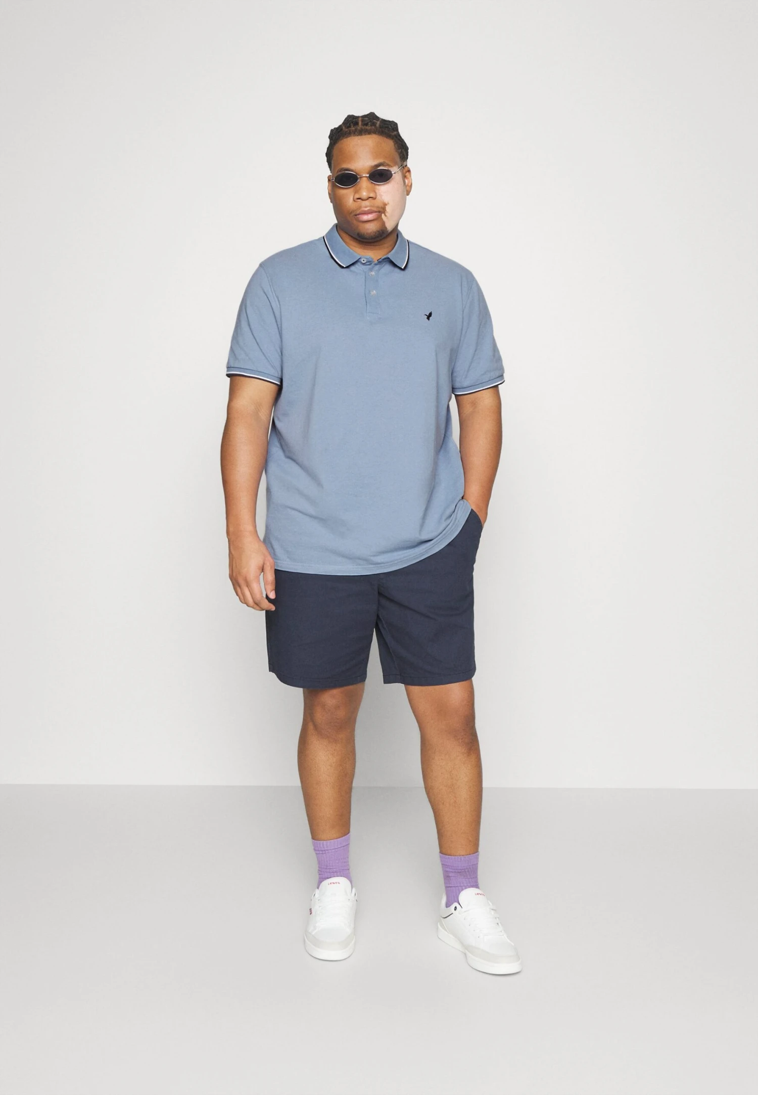 Pier One Polo Shirt - Light Blue 2 Pier One Polo Shirt - Light Blue - Image 2