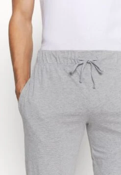 Pier One 2 Pack - Pyjama Bottoms - Mottled Dark Grey/Mottled Grey -Pier One 929d35d0429945df8587870b42149ffc