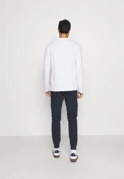 Pier One Cargo Trousers - Dark Blue -Pier One 959c4c7662e14654b8ace50fbb77d2d3