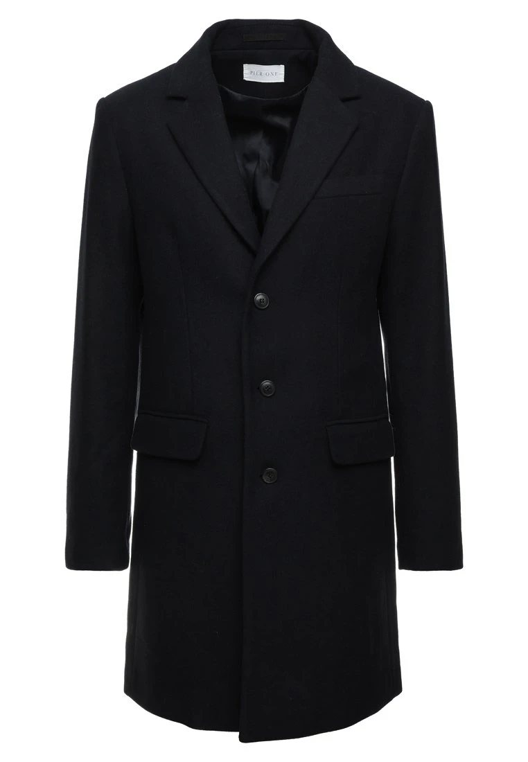 Pier One Classic Coat - Dark Blue 4 Pier One Classic Coat - Dark Blue - Image 4